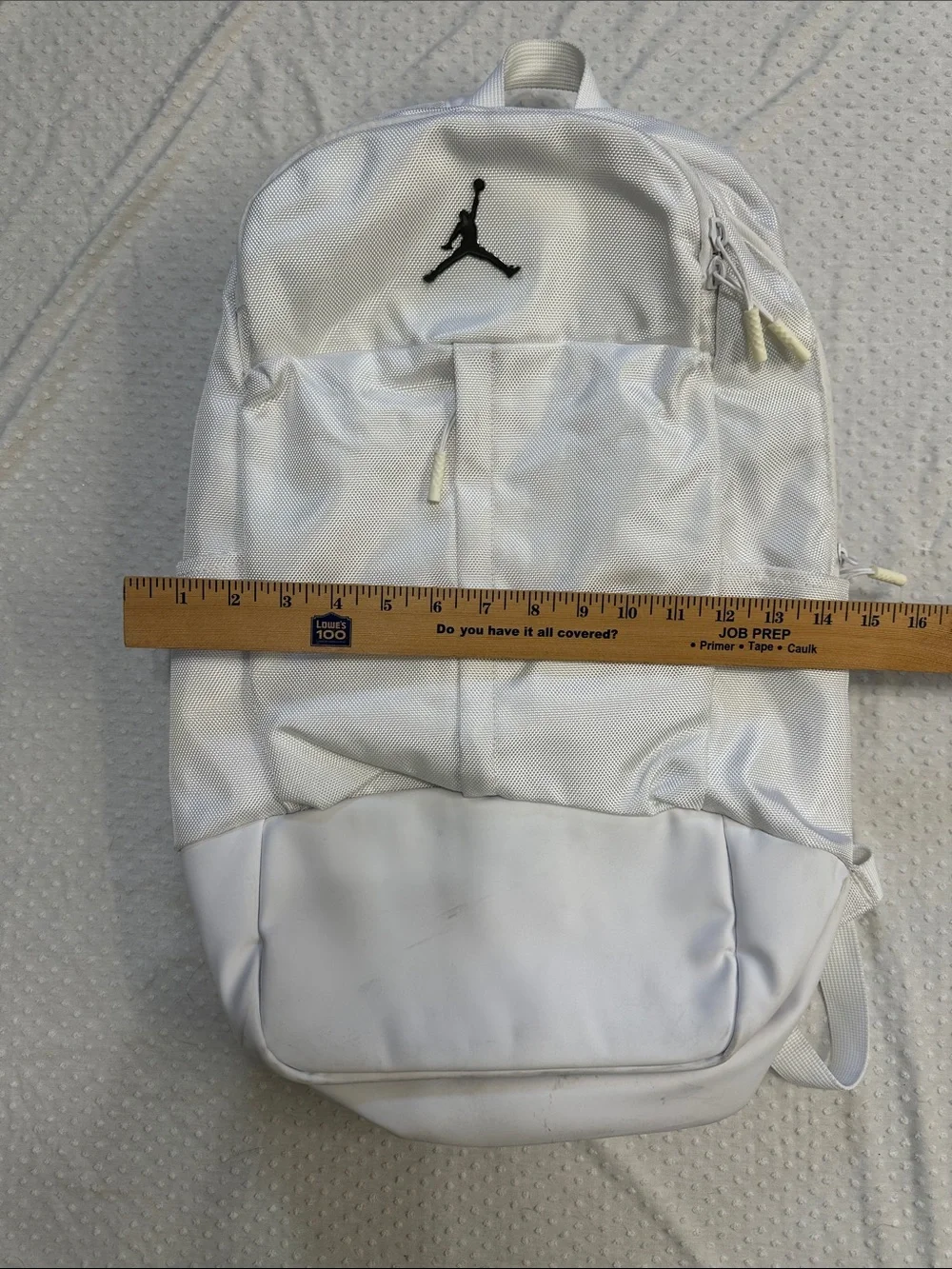 Nike Air Jordan Jumpman Fluid Backpack Large White